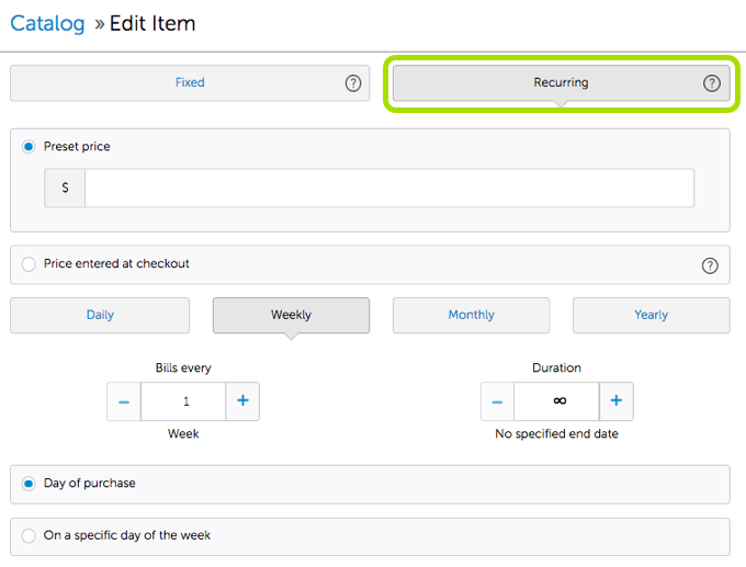 How To: Edit an Item