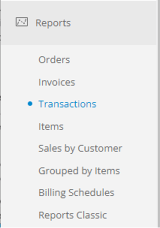 How To Export & Subscribe to Transaction Reports